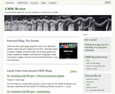 UMW Blogs