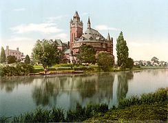 Detroit Publishing Company - Shakespeare's Memorial Theatre, Stratford-on-Avon, England
