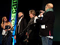 Image 19Off Plus Camera Film Festival in Kraków, 2012, with Andrzej Seweryn, Daniel Olbrychski, and Wojciech Pszoniak on stage. (from Film industry)