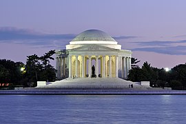 Jefferson Memorial At Dusk 1