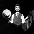 Image 31Film still from Dickson Greeting (from History of film technology)
