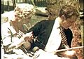 Image 17A surviving two-color-component image from the first Technicolor feature film, The Gulf Between (1917) (from History of film technology)