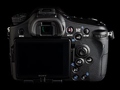 Sony A77 II - rear