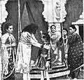 Image 30A scene from Raja Harishchandra (1913) – credited as the first full-length Indian motion picture. (from Film industry)