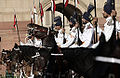 President's Bodyguard giving guard of honor