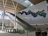 Interior of Airport Central station