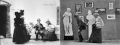 Image 13The two scenes in Robert W. Paul's 1898 film, Come Along, Do! (from History of film)
