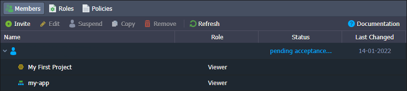 Pending